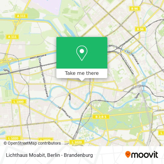 Lichthaus Moabit map