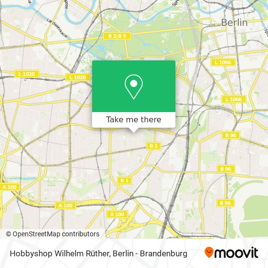 Hobbyshop Wilhelm Rüther map