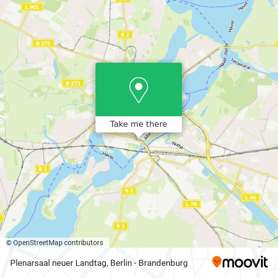 Plenarsaal neuer Landtag map