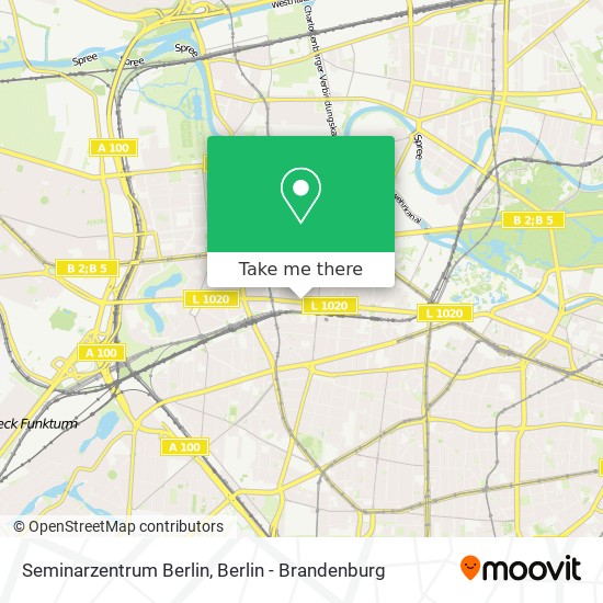 Seminarzentrum Berlin map