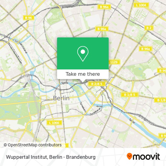 Wuppertal Institut map