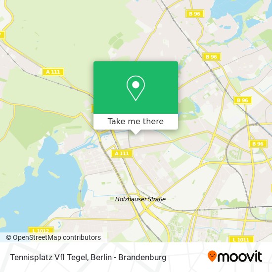 Tennisplatz Vfl Tegel map