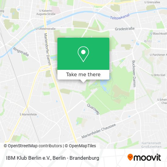 IBM Klub Berlin e.V. map