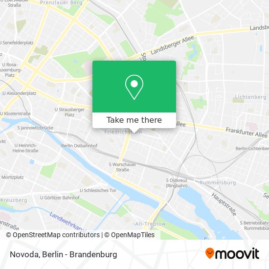 Карта Novoda
