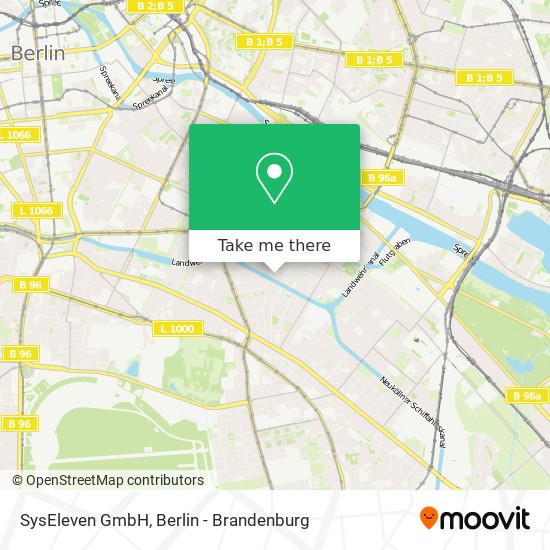 SysEleven GmbH map