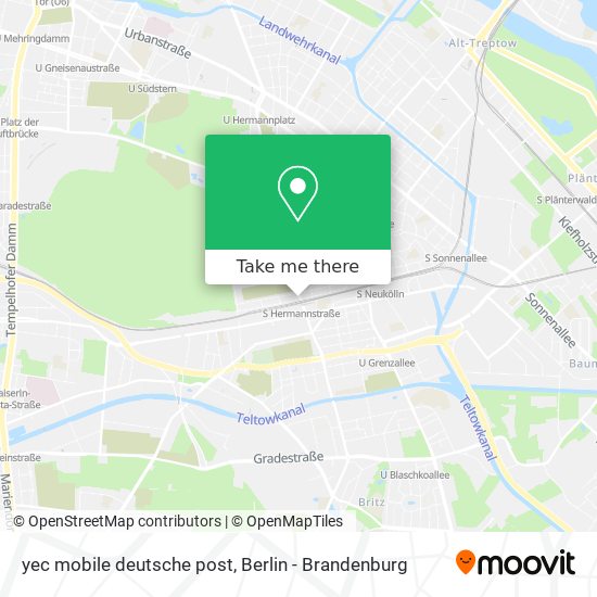 yec mobile deutsche post map
