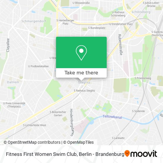 Fitness First Women Swim Club map