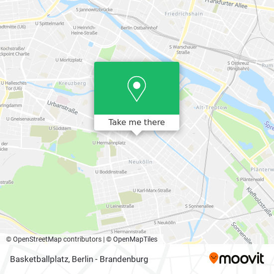 Basketballplatz map