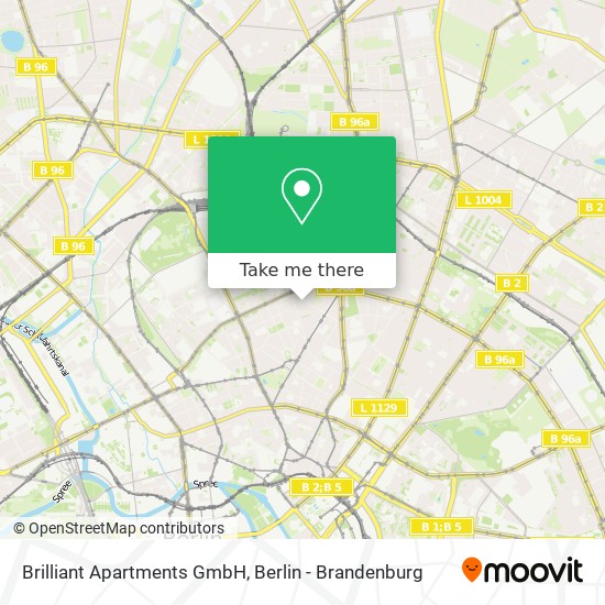 Brilliant Apartments GmbH map