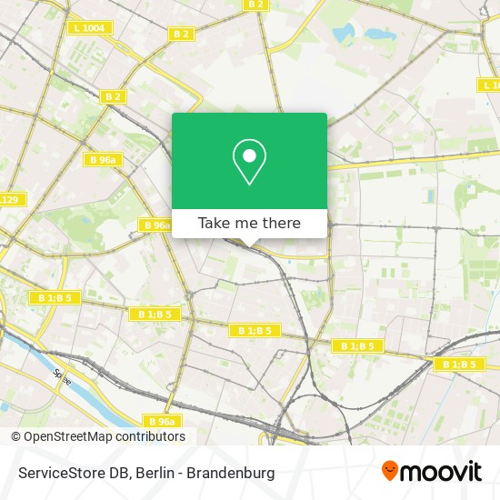 ServiceStore DB map