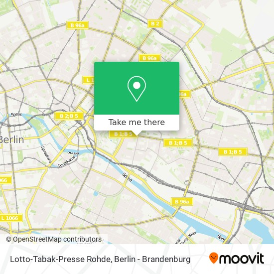 Карта Lotto-Tabak-Presse Rohde