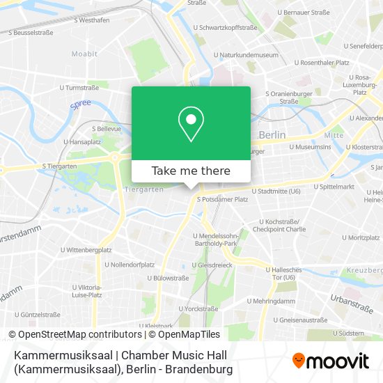 Kammermusiksaal | Chamber Music Hall map