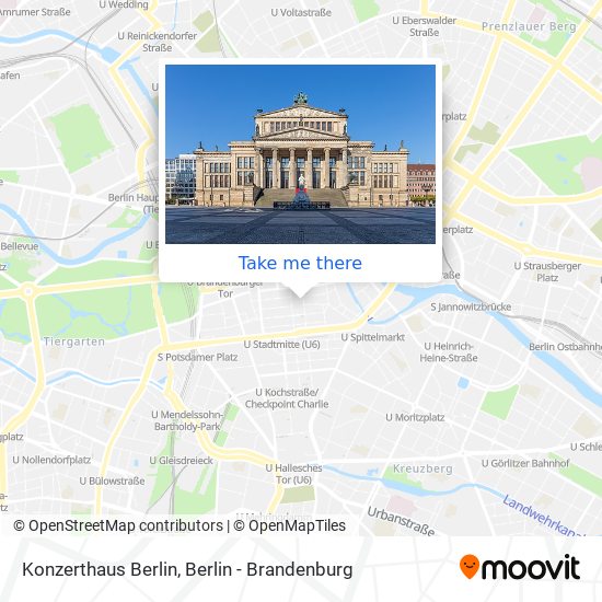 Konzerthaus Berlin map