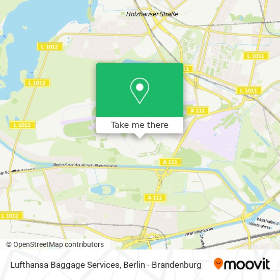 Lufthansa Baggage Services map