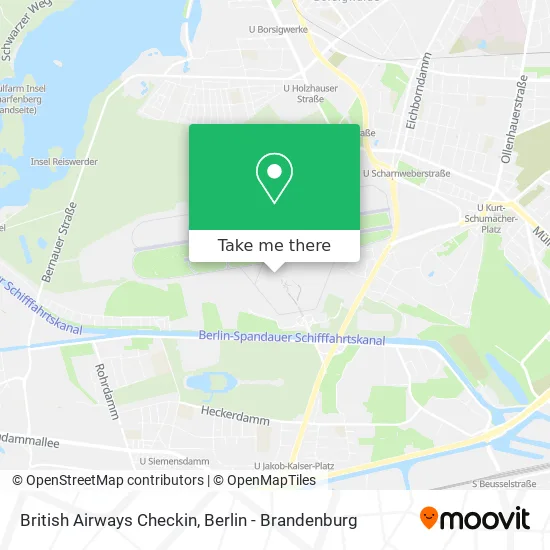 Карта British Airways Checkin