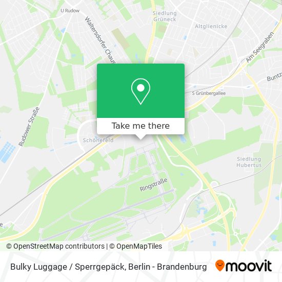 Bulky Luggage / Sperrgepäck map