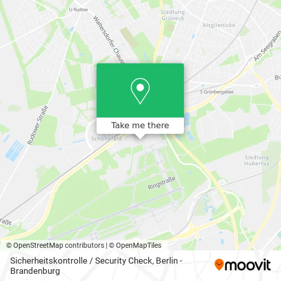 Sicherheitskontrolle / Security Check map