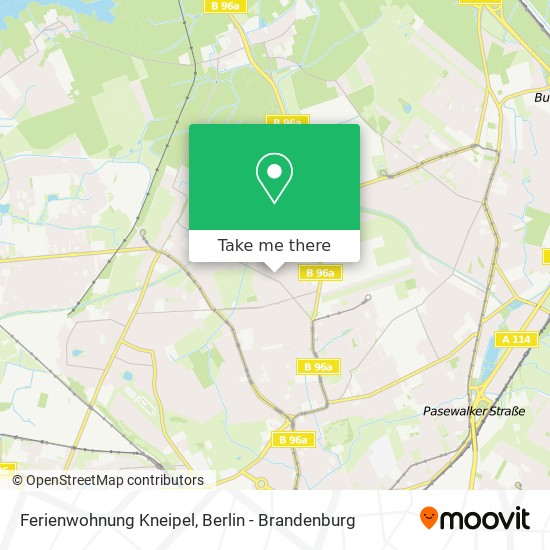 Ferienwohnung Kneipel map