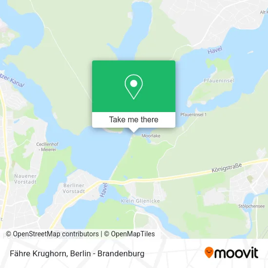 Fähre Krughorn map