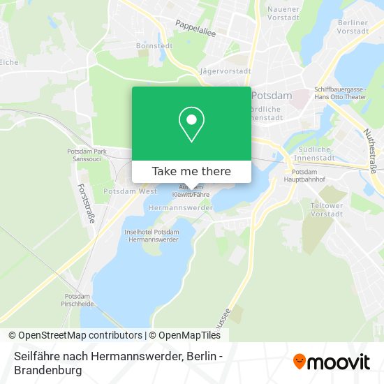 Seilfähre nach Hermannswerder map