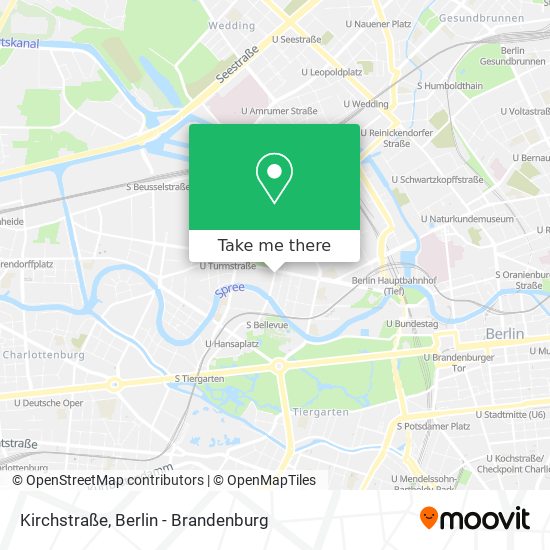 Карта Kirchstraße