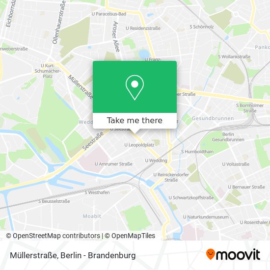 Карта Müllerstraße