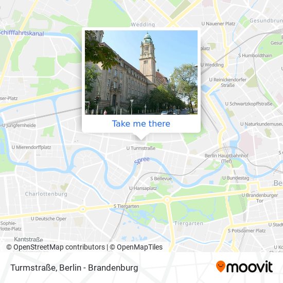 Turmstraße map