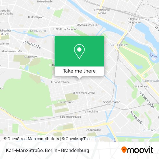 Карта Karl-Marx-Straße