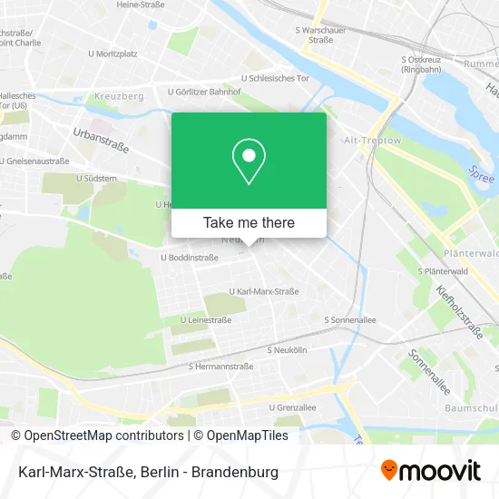 Karl-Marx-Straße map