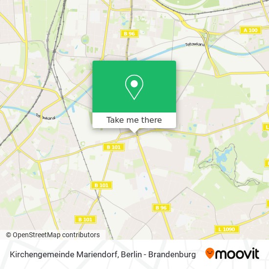 Kirchengemeinde Mariendorf map