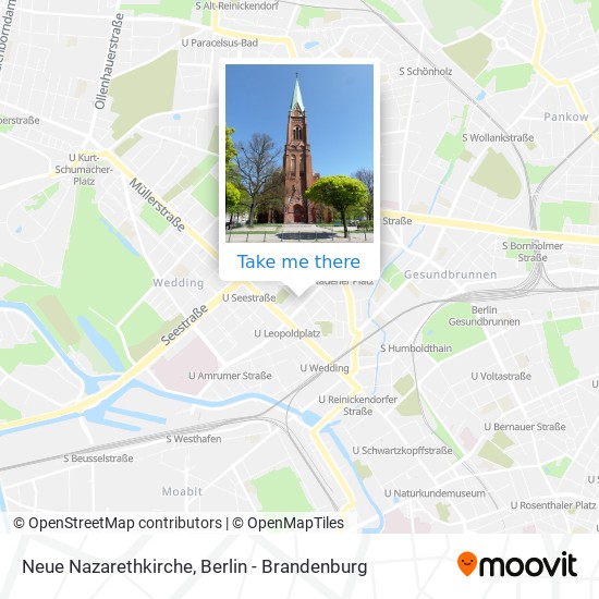 Neue Nazarethkirche map
