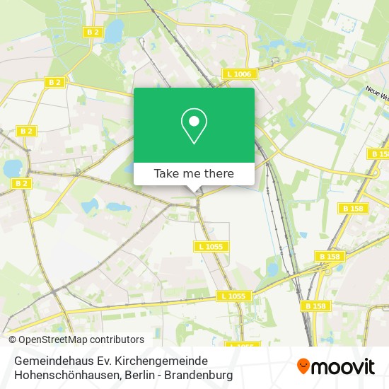 Gemeindehaus Ev. Kirchengemeinde Hohenschönhausen map