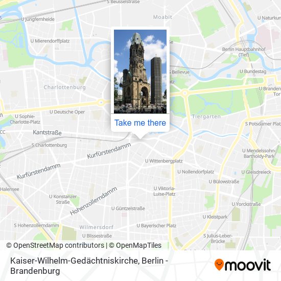 Kaiser-Wilhelm-Gedächtniskirche map