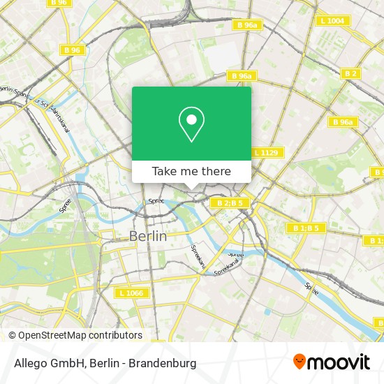 Allego GmbH map