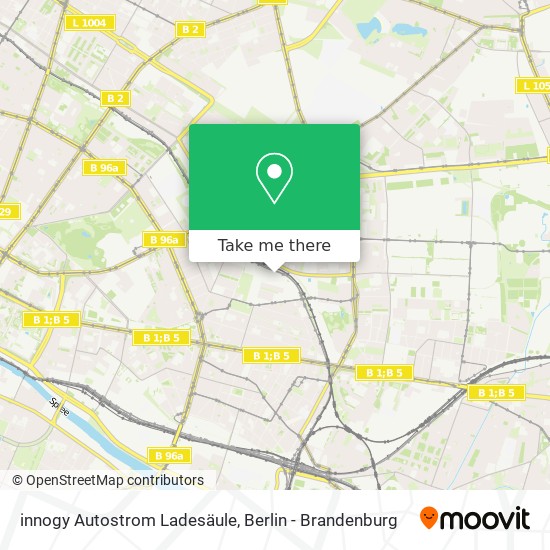 innogy Autostrom Ladesäule map