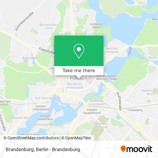 Brandenburg map