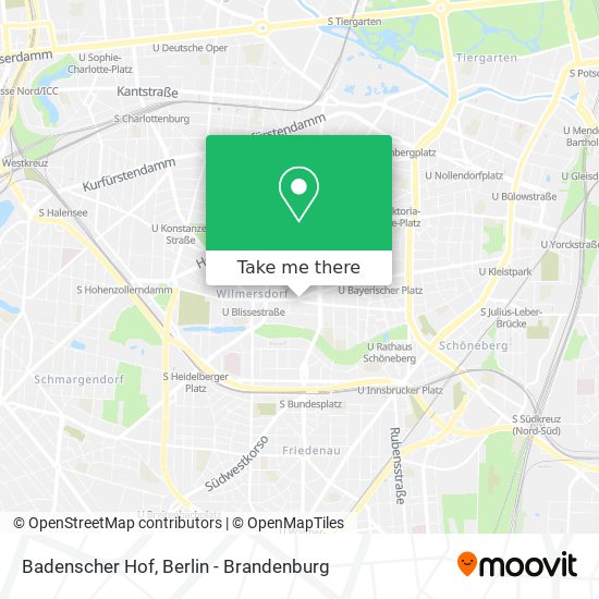 Badenscher Hof map