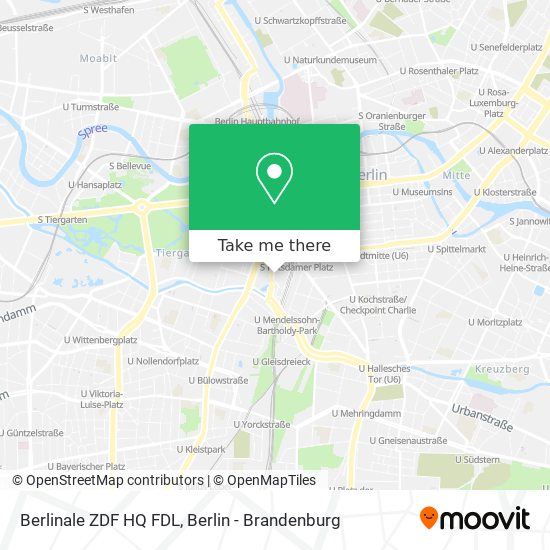 Карта Berlinale ZDF HQ FDL