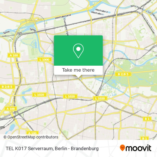 TEL K017 Serverraum map