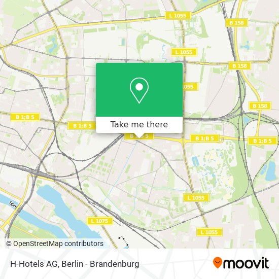 H-Hotels AG map