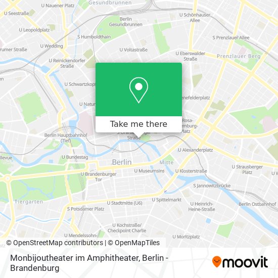 Monbijoutheater im Amphitheater map