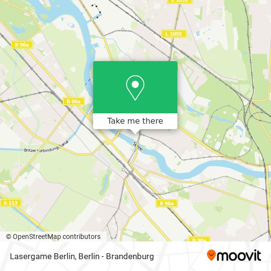 Lasergame Berlin map