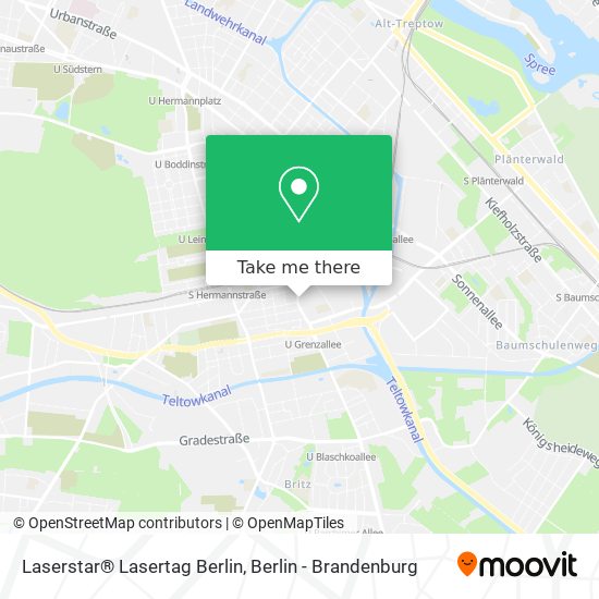 Карта Laserstar® Lasertag Berlin