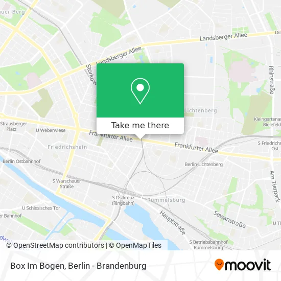 Карта Box Im Bogen