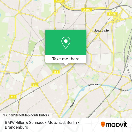 BMW Riller & Schnauck Motorrad map
