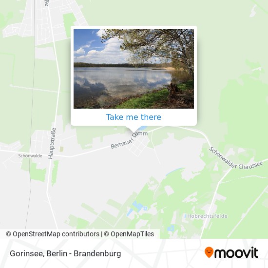 Карта Gorinsee