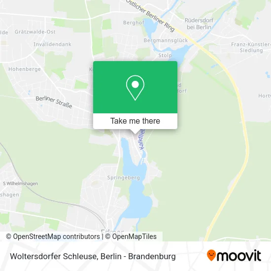 Карта Woltersdorfer Schleuse