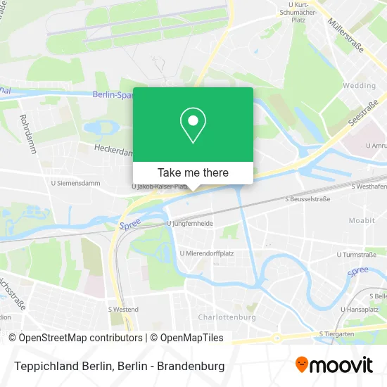 Teppichland Berlin map