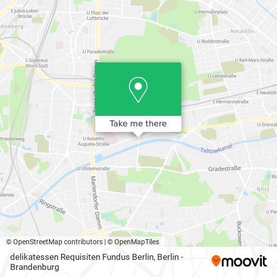 delikatessen Requisiten Fundus Berlin map