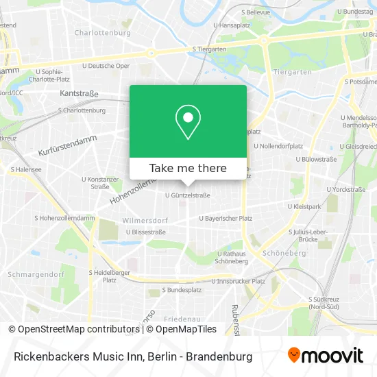 Rickenbackers Music Inn map